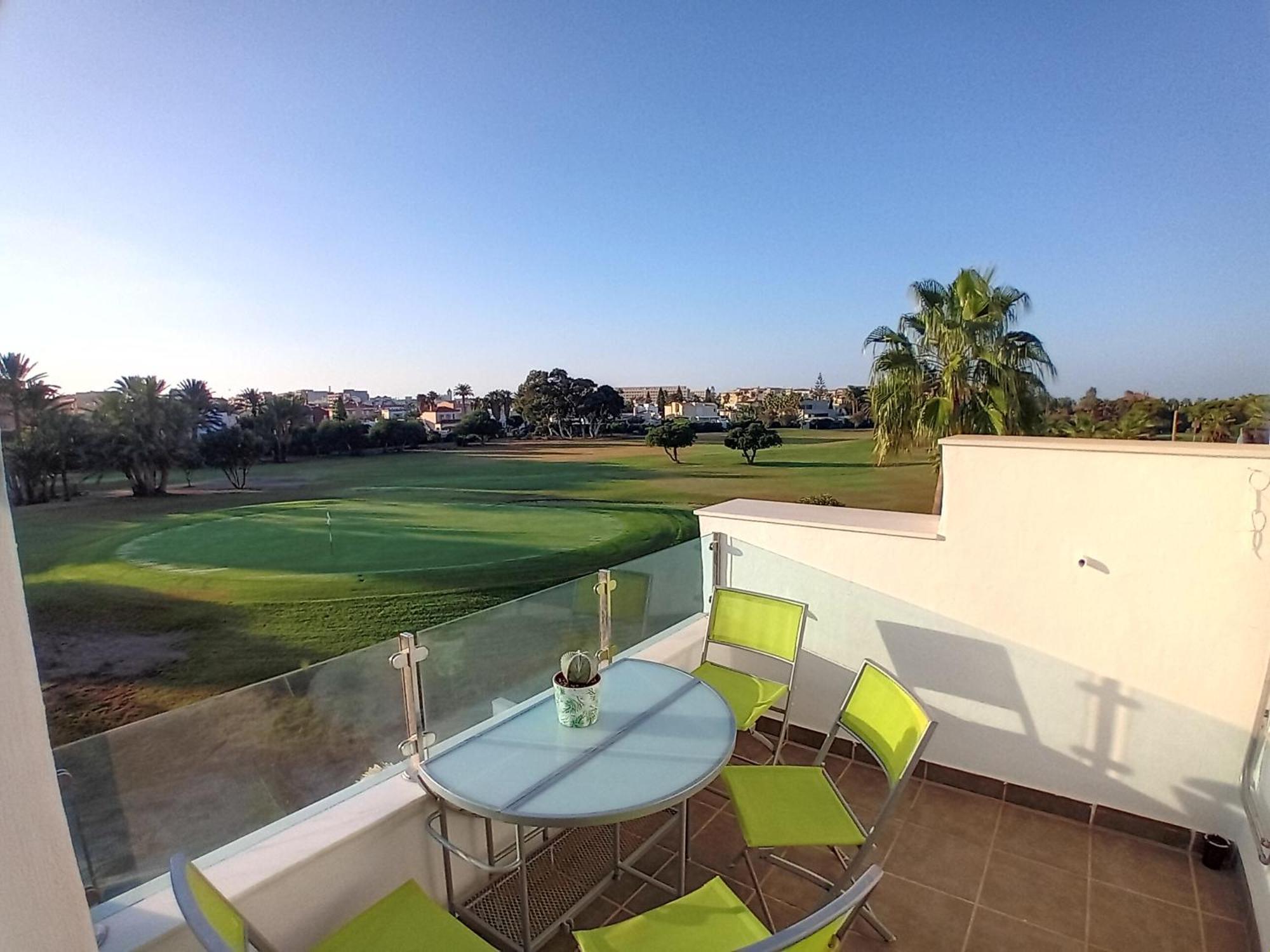 La Perla Azul - Terraza Panoramica Al Sol * Roquetas de Mar